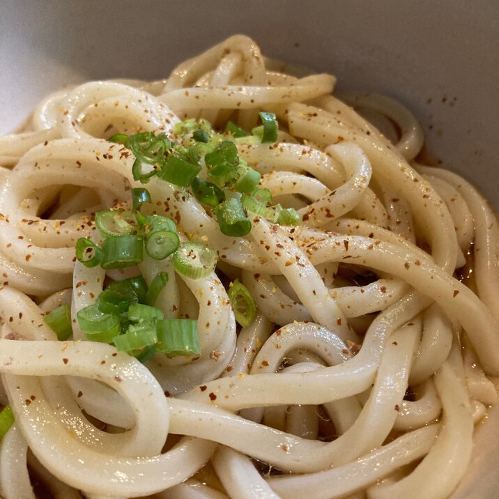 毎日食べたいお店の味★肉汁で旨味UPぶっかけうどん